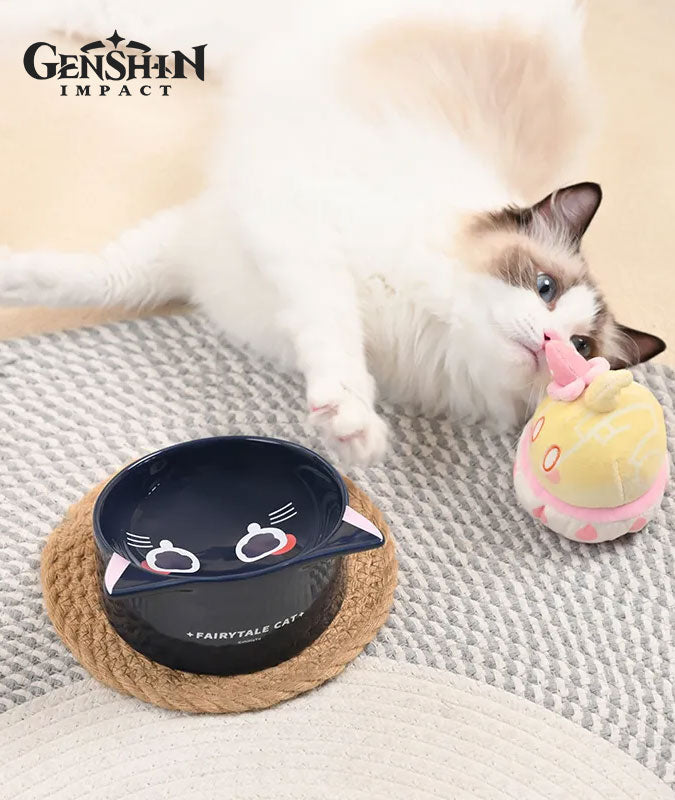 [Official Merchandise] Wanderer Scaramouche Cat Home Theme Ceramic Pet Bowl