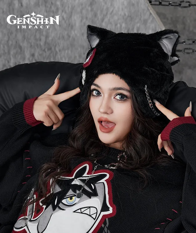 [Official Merchandise] Genshin Impact Wriothesley Impression Clothing Plush Hat for Winter