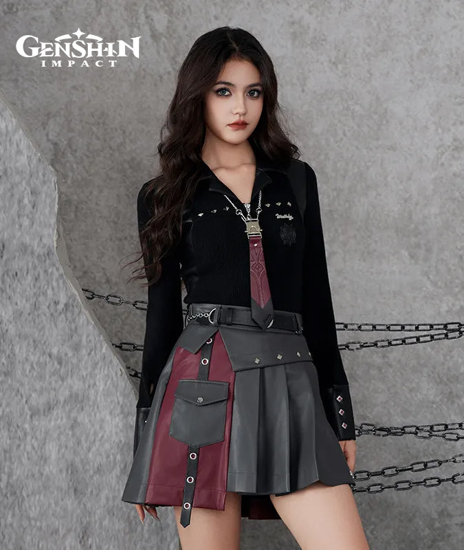 Genshin Impact Wriothesley Impression Clothing Knitted Shirt