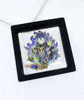 Genshin Impact Flins Pin Badge & Earrings