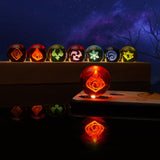 Genshin Impact 7 Elements Crystal Ball Table Lamp