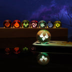 Genshin Impact 7 Elements Crystal Ball Table Lamp