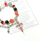 Genshin Impact Arlecchino Impression Bracelets