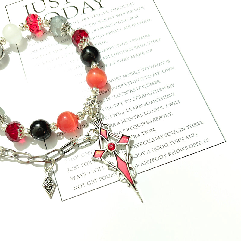 Genshin Impact Arlecchino Impression Bracelets