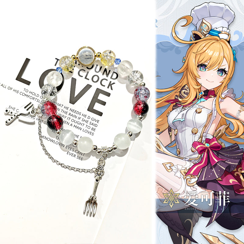 Genshin Impact Escoffier Impression Bracelets