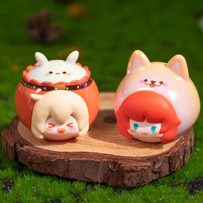 Genshin Impact Mini Cute Cubs Party Figure Blind Box