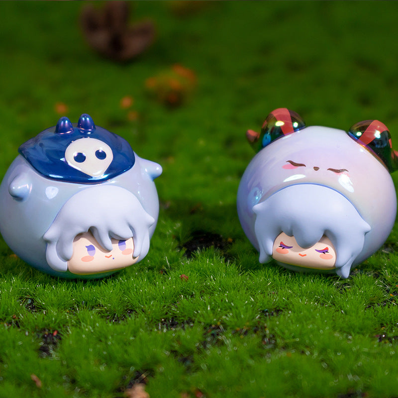 Genshin Impact Mini Cute Cubs Party Figure Blind Box