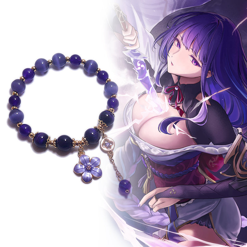 Genshin Impact Raiden Shogun Impression Bracelets