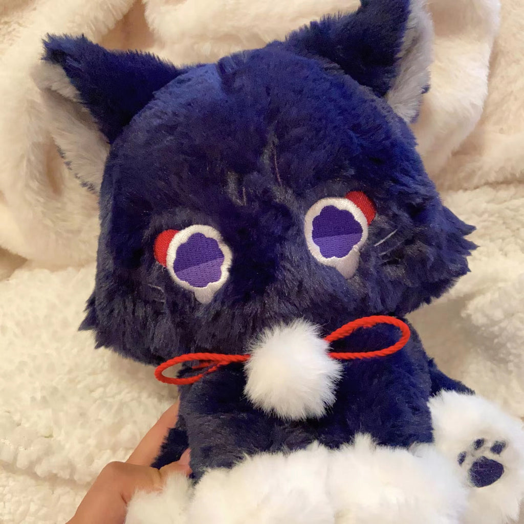 Genshin Impact Scarameow Plush Kawaii Toys Wanderer Dolls