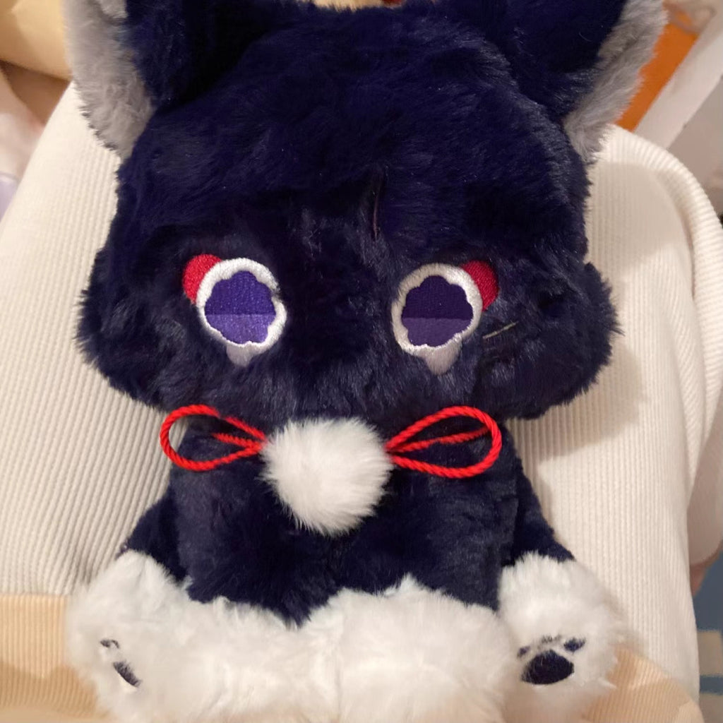 Genshin Impact Scarameow Plush Kawaii Toys Wanderer Dolls