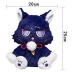 Genshin Impact Scarameow Plush Kawaii Toys Wanderer Dolls
