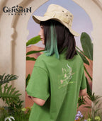 [Official Merchandise] Tighnari Impression T-Shirt Of Forest and Sand Clothing