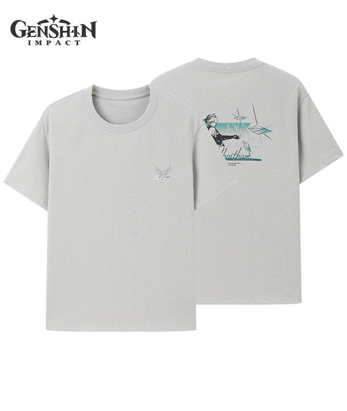 Genshin Impact Alhaitham Impression T-Shirt Of Forest and Sand Clothing