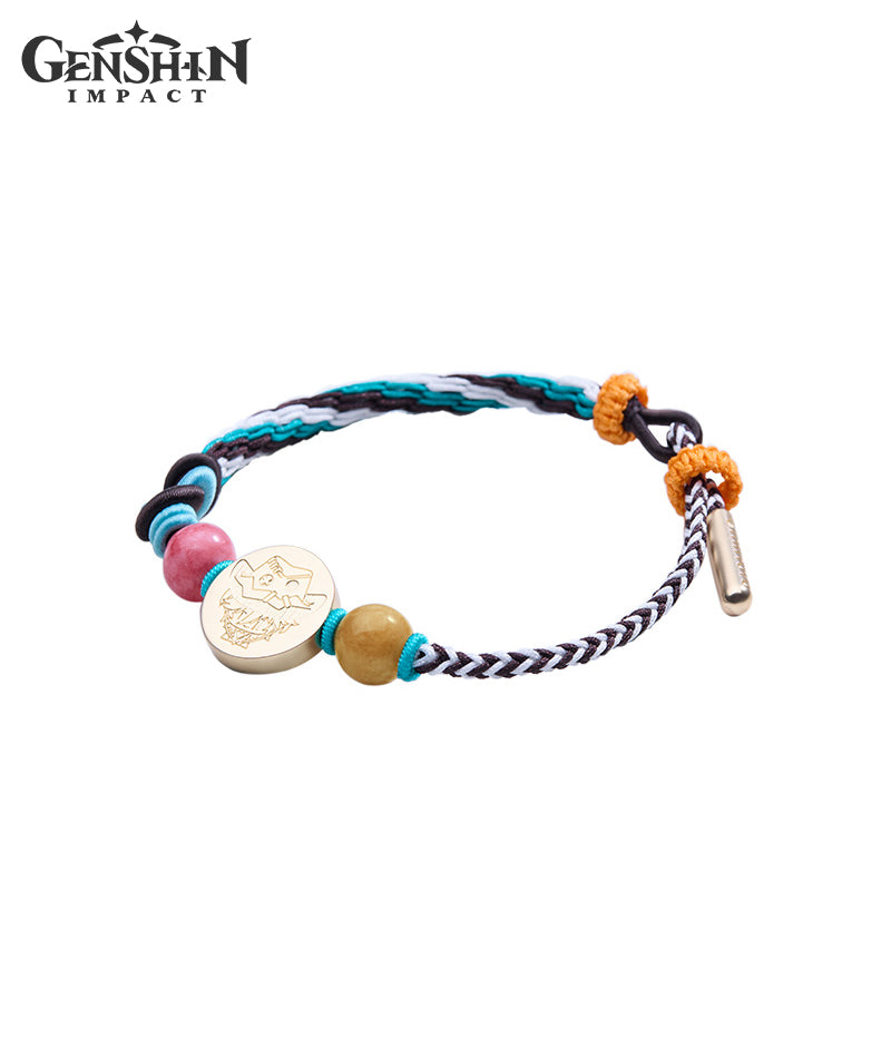 [Official Merch] Genshin Impact Character Beaded Woven Bracelet