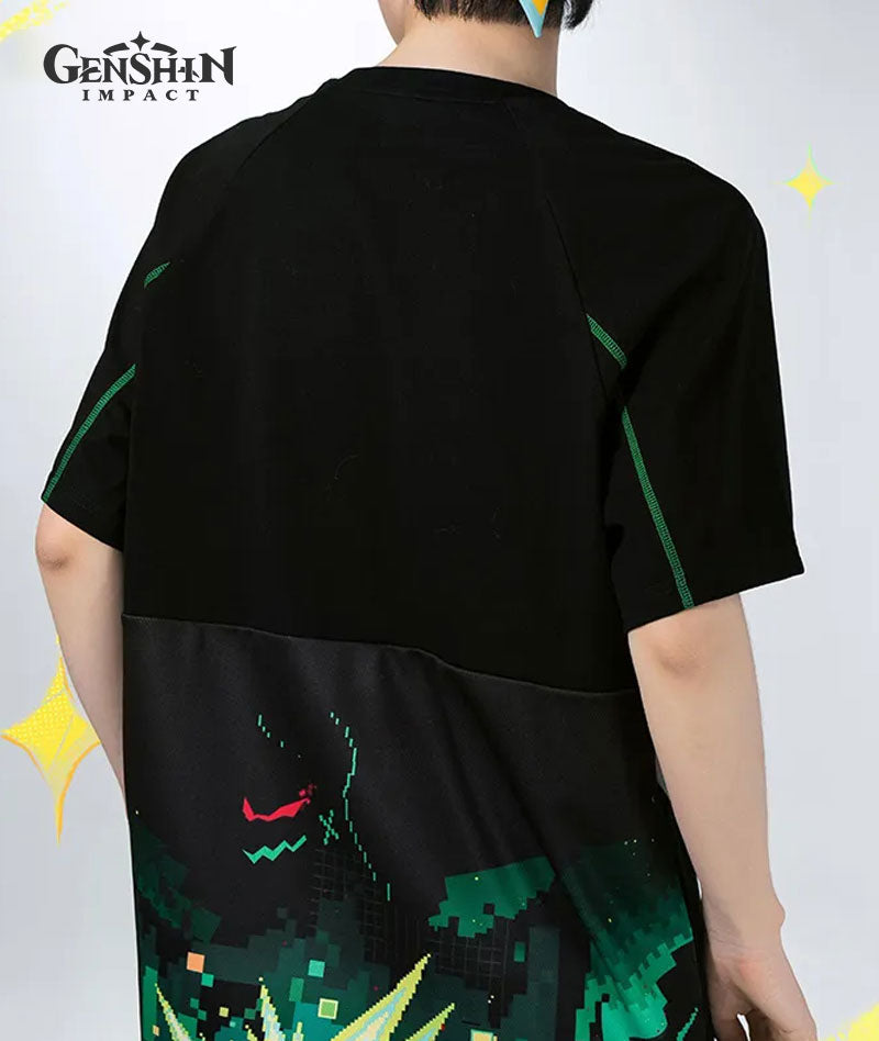 [Official Merchandise] Genshin Impact Flames and Mountains Kinich Impression T-shirt