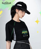 [Official Merchandise] Genshin Impact Flames and Mountains Kinich Impression T-shirt