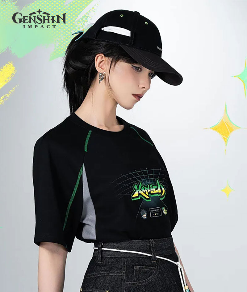 [Official Merchandise] Genshin Impact Flames and Mountains Kinich Impression T-shirt