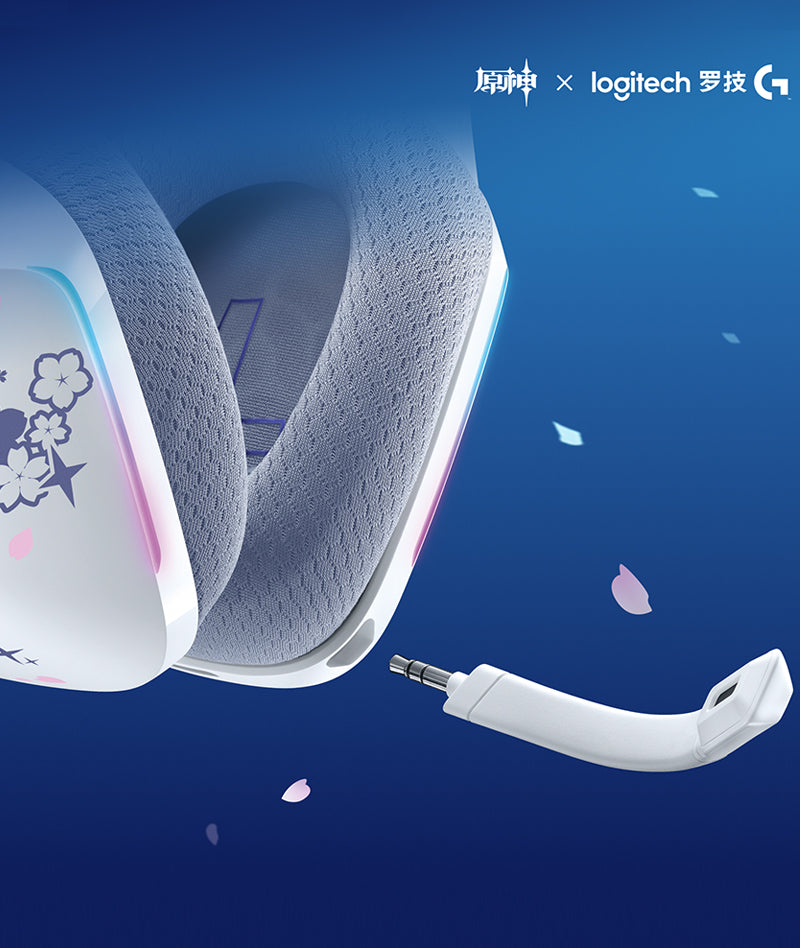 Logitech x Genshin Impact Kamisato Ayaka Wireless Over-Ear Headphones G733