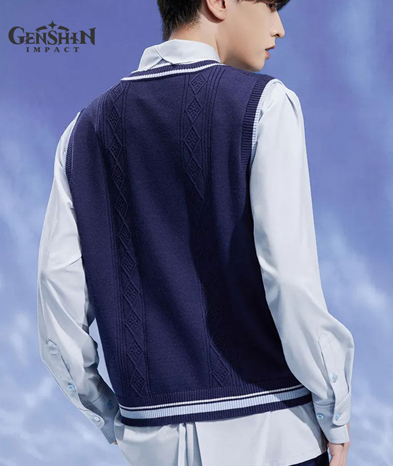 [Official Merch] Genshin Impact Kamisato Ayato Themed Impression Knit Vest