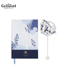 [Official Merch] Genshin Impact Kamisato Ayato Impression Notebook & Bookmark Gift Set