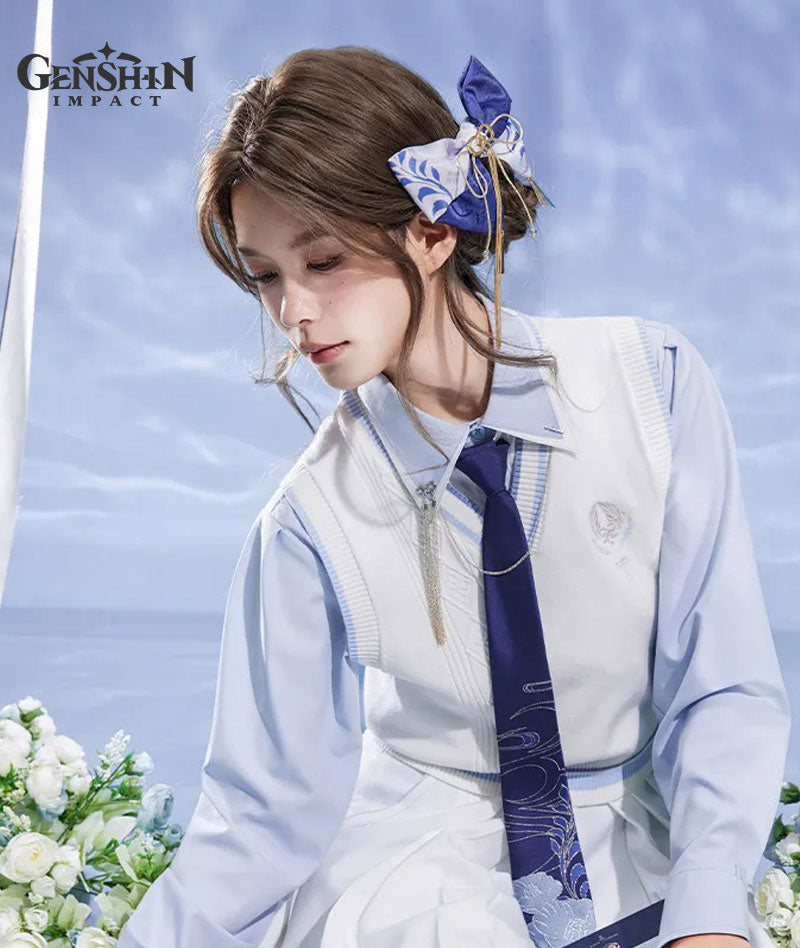 [Official Merch] Genshin Impact Kamisato Ayato Themed Impression Bow Hair Accessory