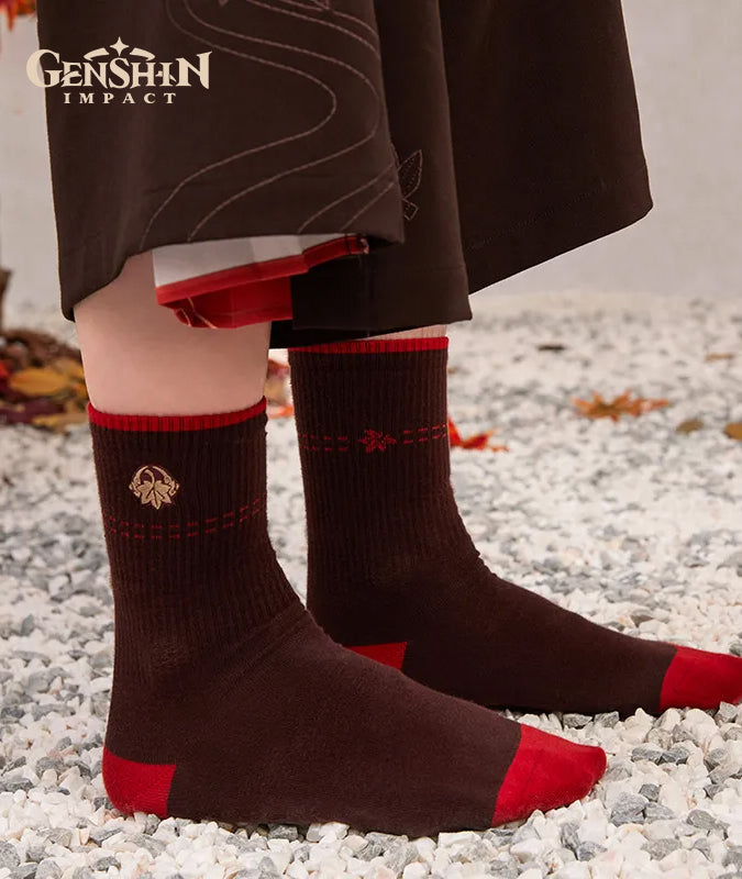 [Official Merchandise] Kaedehara Kazuha Impression Clothing Mid Calf Socks Set