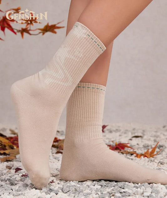 [Official Merchandise] Kaedehara Kazuha Impression Clothing Mid Calf Socks Set