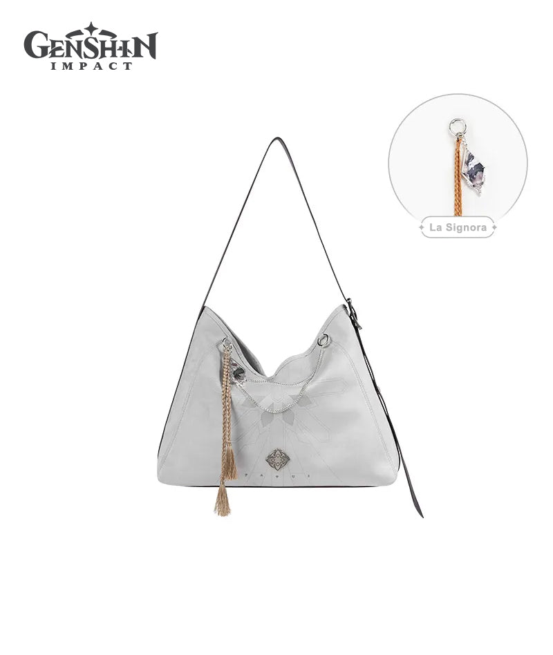 [Official Merch] Genshin Impact Frost and Flame Series Fatui Harbingers Shoulder Bag