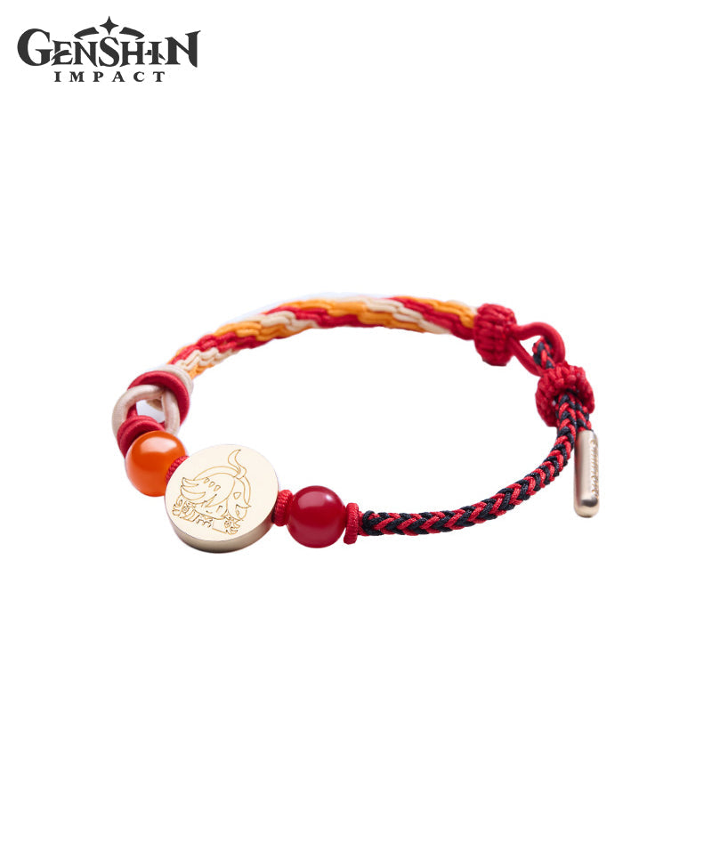 [Official Merch] Genshin Impact Character Beaded Woven Bracelet