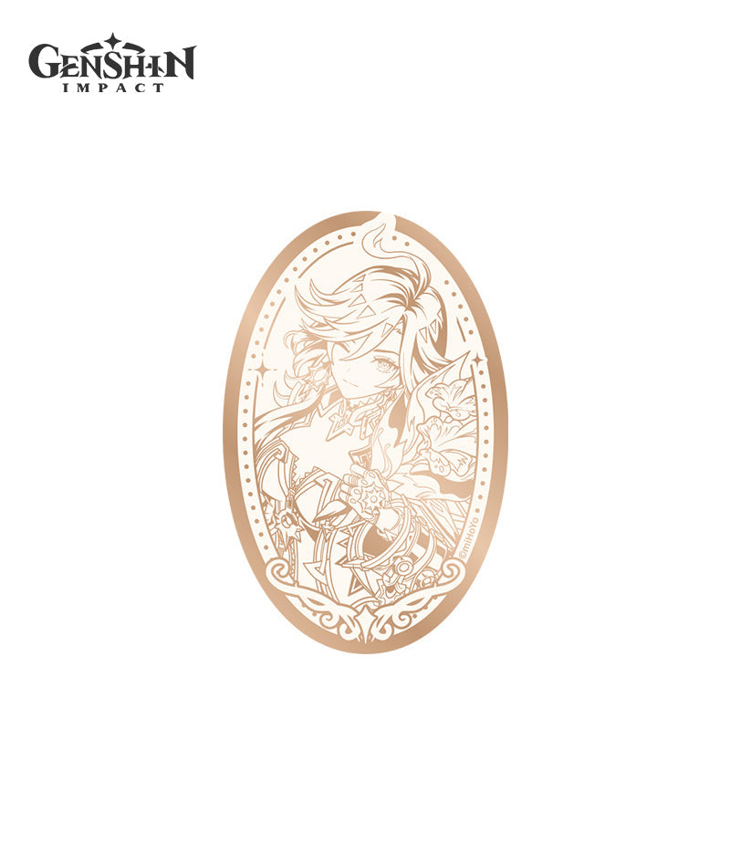 [Official Merch] Genshin Impact 5th Anniversary Mirror Badge