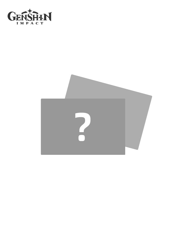 [Official Merch] Genshin Impact Moonlit Ballad of The Night Collectible Card Set Blind Box