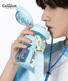 [Official Merchandise] Genshin Impact Flames and Mountains Mualani Water Bottle with Straw