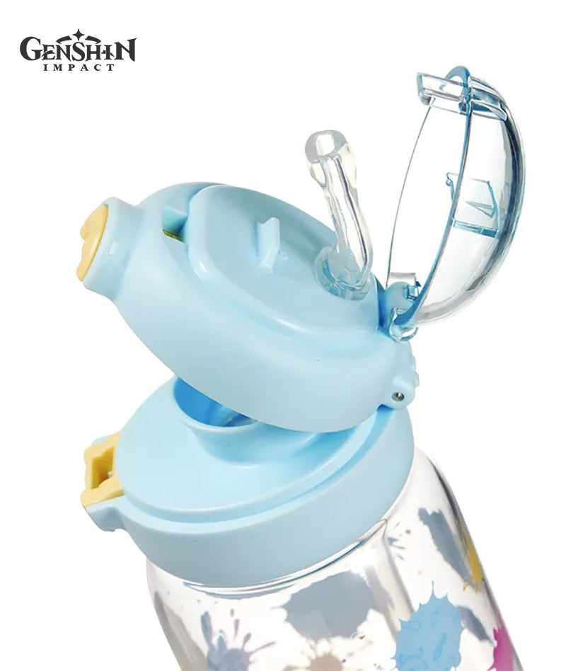 [Official Merchandise] Genshin Impact Flames and Mountains Mualani Water Bottle with Straw