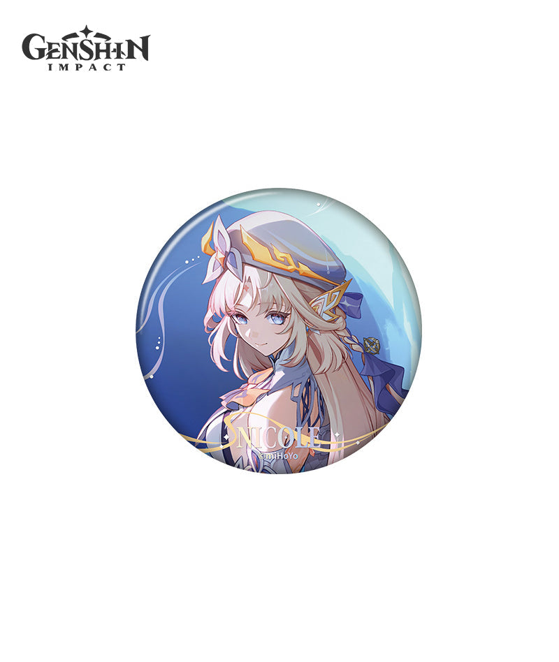 [Official Merch] Genshin Impact Song of the Welkin Moon Badges