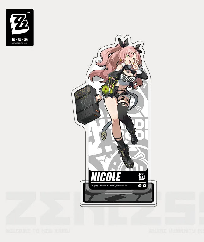 Zenless Zone Zero Character Cards Acrylic Stand Cunning Hares