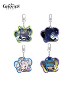 [Official Merch] Genshin Impact Nod-Krai Characters Chibi Expression Acrylic Keychains