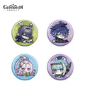 Genshin Impact Nod-Krai Characters Chibi Expression Badges