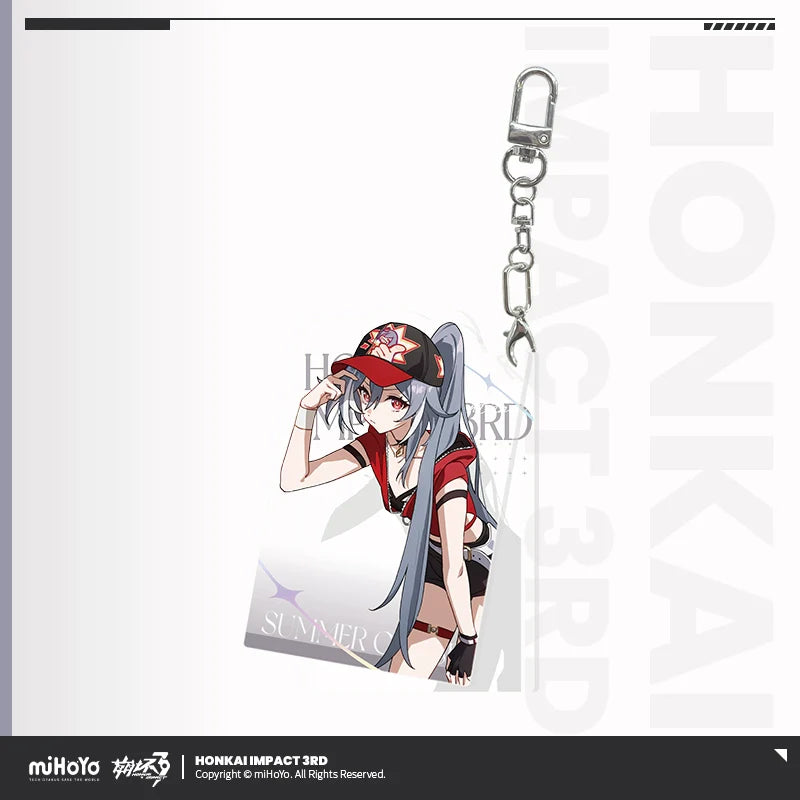 Honkai Impact 3rd Summer Cruise Acrylic Pendant