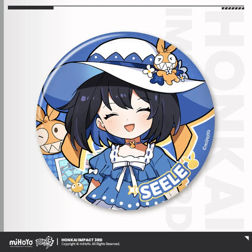 Honkai Impact 3rd Paradise Tinplate Badge Collection