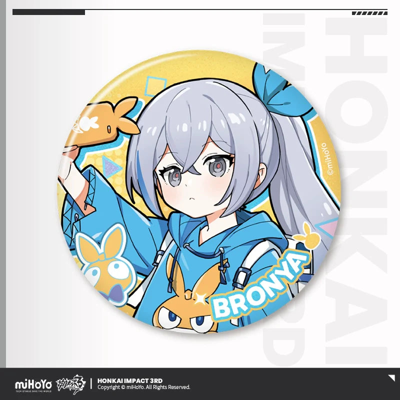Honkai Impact 3rd Paradise Tinplate Badge Collection