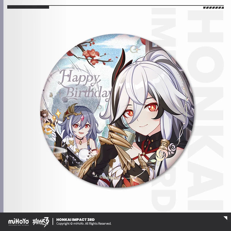Honkai Impact 3rd 2025 Birthday Series Tinplate Badge