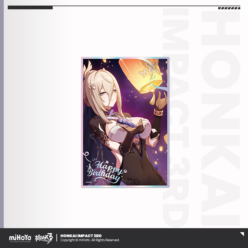 Honkai Impact 3rd Happy Birthday Series Color Paper