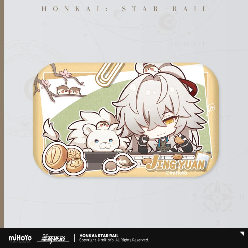 Honkai: Star Rail Pom-Pom Photo Album Series Tinplate Badge