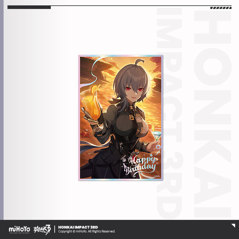 Honkai Impact 3rd Happy Birthday Series Color Paper