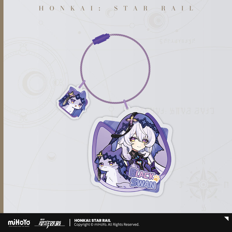 Honkai: Star Rail Character Cat Series Acrylic Pendant