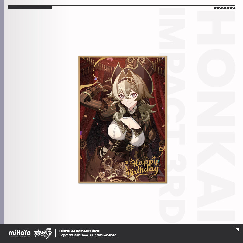 Honkai Impact 3rd Happy Birthday Series Color Paper