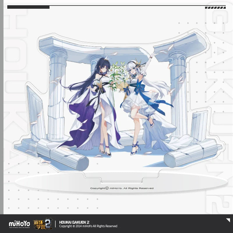 Honkai Gakuen 2 Kiana & Mei Welcome Ver. Acrylic Stand