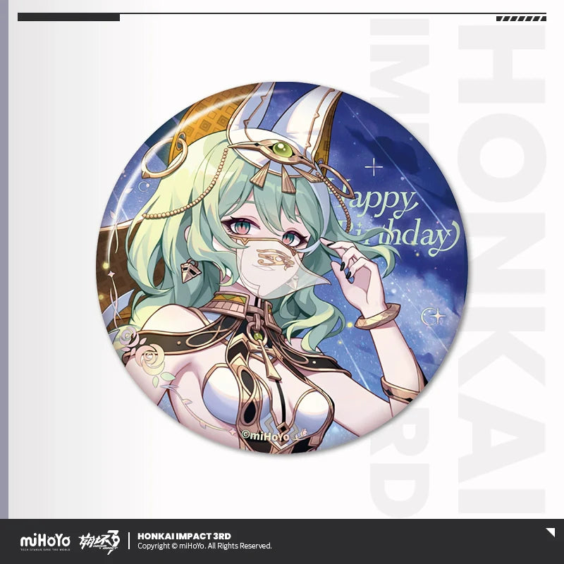 Honkai Impact 3rd 2025 Birthday Series Tinplate Badge