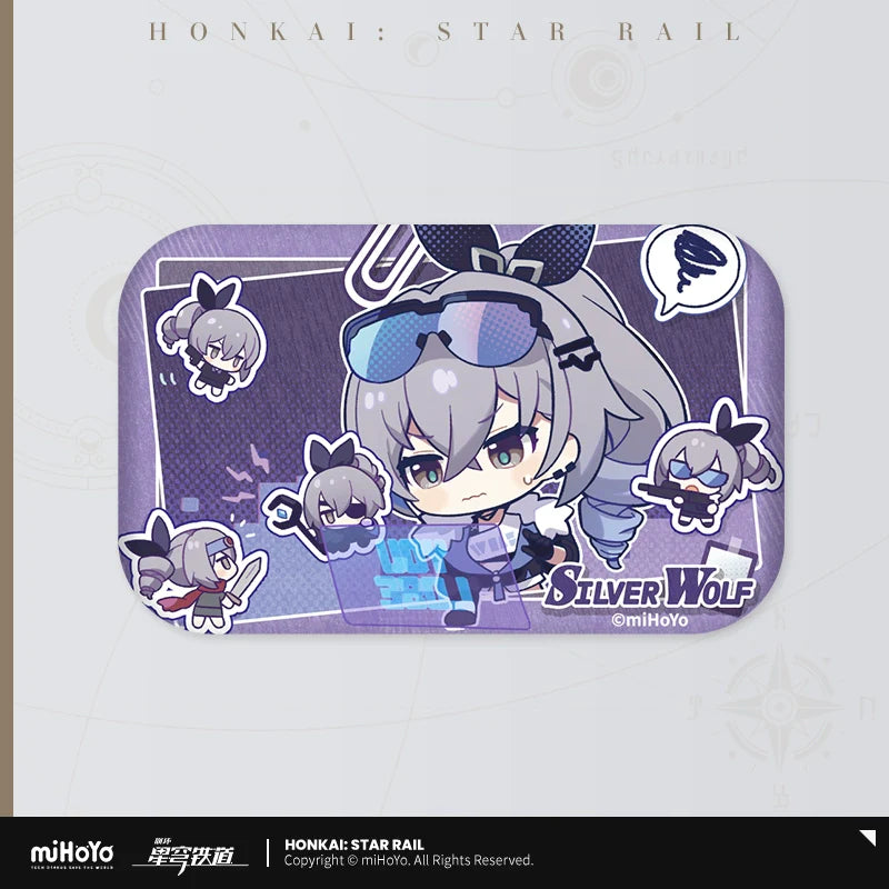 Honkai: Star Rail Pom-Pom Photo Album Series Tinplate Badge