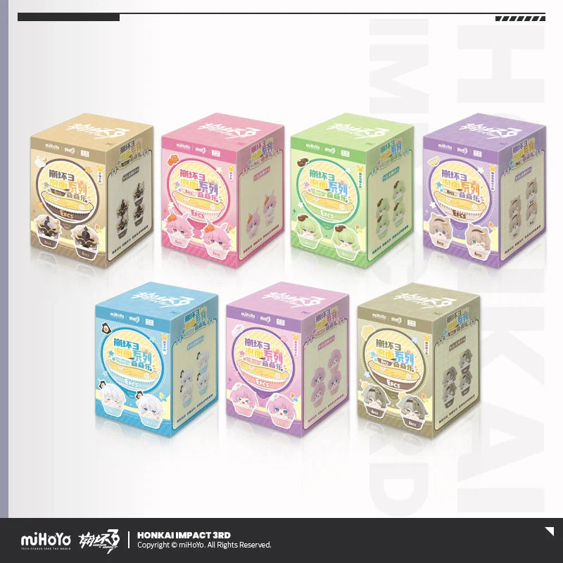 Honkai Impact 3rd Instant Noodle Series Collectible Stacking Figures Vol. 1